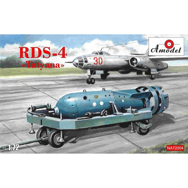 RDS-4 "Tatiana" Scale 1:72 Amodel AMO-NA72004 Plastic Airplane Model Kit