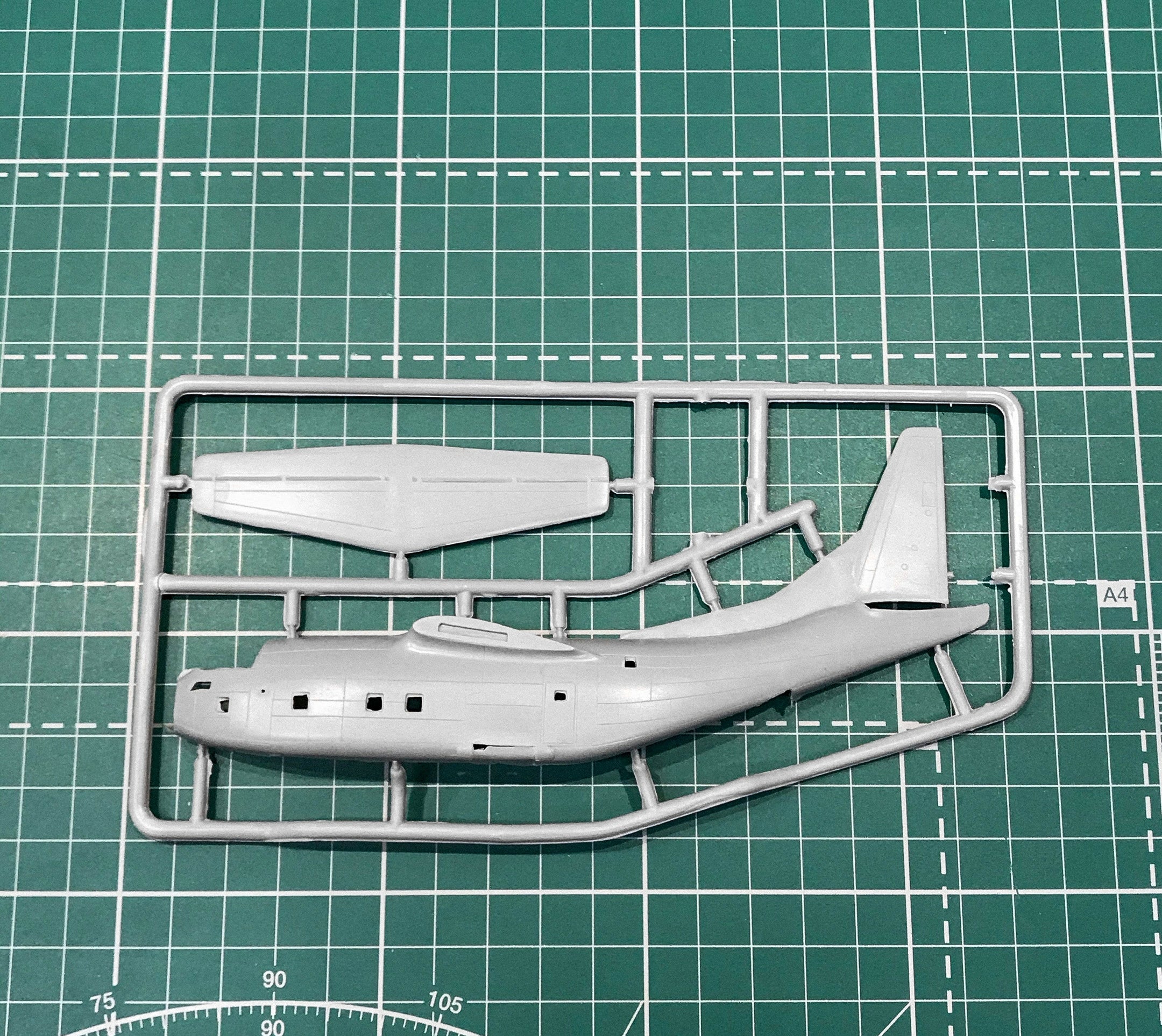 Fairchild C-123J 'Provider' USAF transport aircraft Scale 1:144 Amodel AMO1406 Plastic Airplane Model Kit