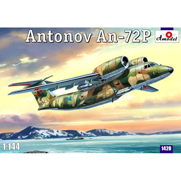 Antonov An-72P Scale 1:144 Amodel AMO1420 Plastic Airplane Model Kit