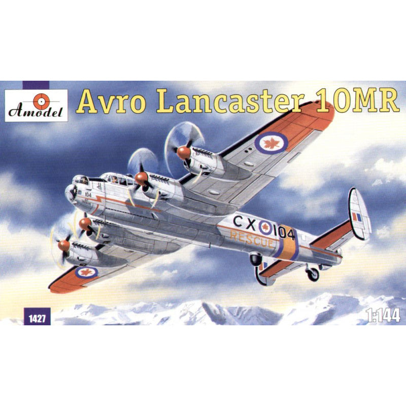 Avro Lancaster 10MR Scale 1:144 Amodel AMO1427 Scale Airplane Model Ki ...