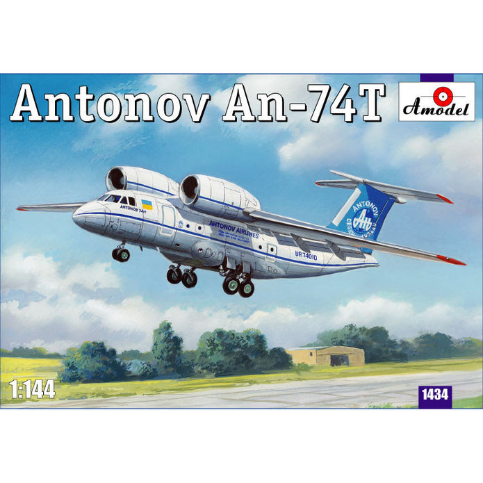 Antonov An-74T Scale 1:144 Amodel AMO1434 Plastic Airplane Model Kit