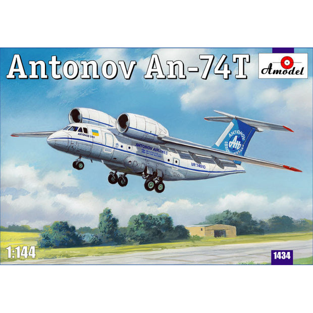 Antonov An-74T Scale 1:144 Amodel AMO1434 Plastic Airplane Model Kit