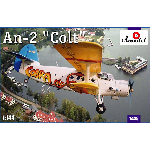 An-2 «Colt» Scale 1:144 Amodel AMO1435 Scale Airplane Model Kit