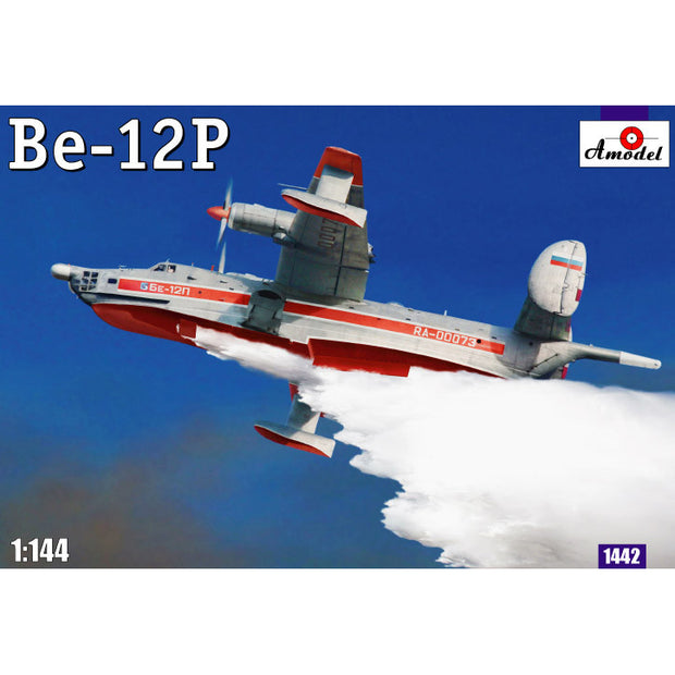 Beriev Be-12P Soviet firefighter Scale 1:144 Amodel AMO1442 Plastic Airplane Model Kit