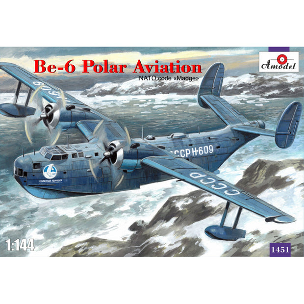 Beriev Be-6 reconnaissance and patrol aircraft Scale 1:144 Amodel AMO1451 Plastic Airplane Model Kit