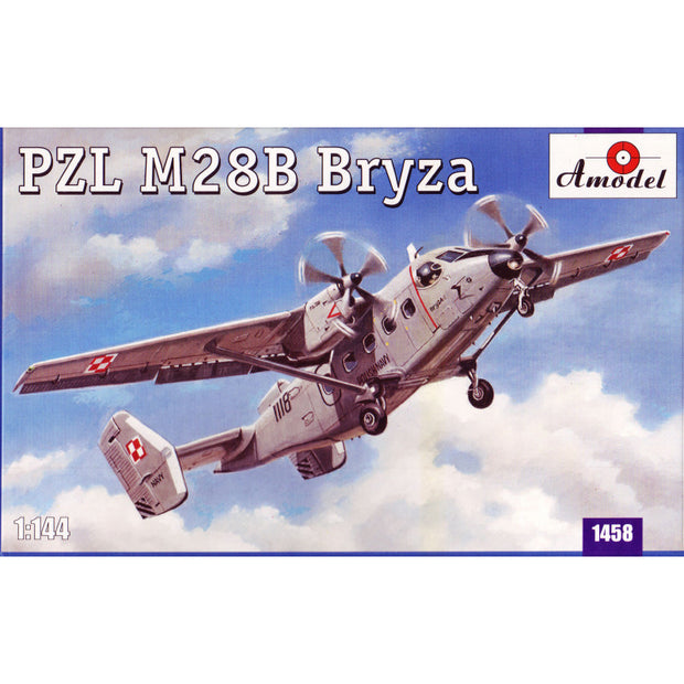 PZL M28B Bryza Scale 1:144 Amodel AMO1458 Scale Airplane Model Kit