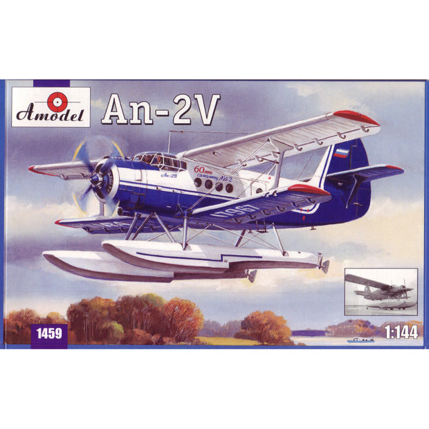 Antonov An-2V floatplane Scale 1:144 Amodel AMO1459 Scale Airplane Model Kit