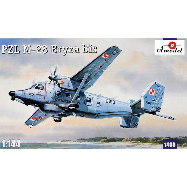 PZL M-28 Bryza bis Scale 1:144 Amodel AMO1460 Scale Airplane Model Kit