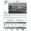 Tupolev Tu-104 airliner, Aeroflot, kit1 Scale 1:144 Amodel AMO1469 Plastic Airplane Model Kit