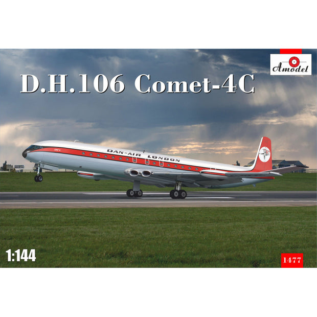 D.H.106 Comet-4C Scale 1:144 Amodel AMO1477 Plastic Airplane Model Kit