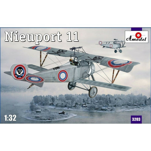 Nieuport 11 Scale 1:32 Amodel AMO3203 Plastic Airplane Model Kit