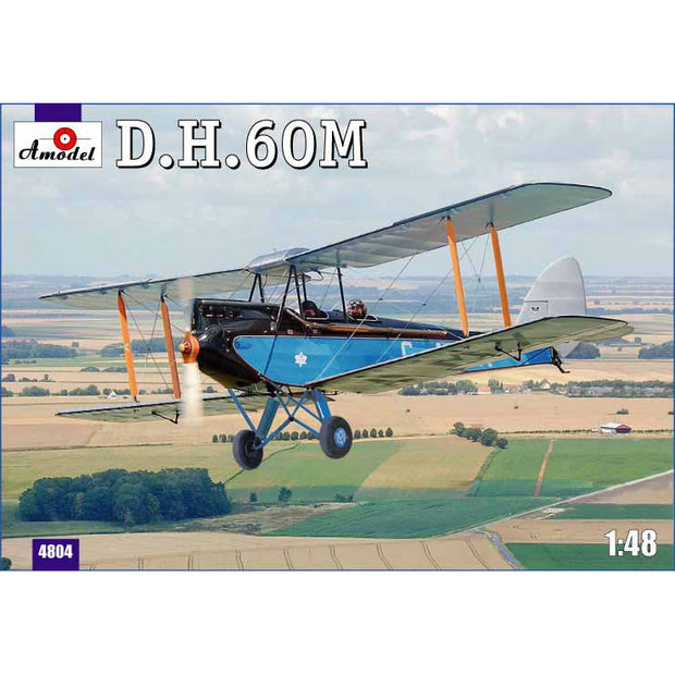 de Havilland DH.60M Metal Moth Scale 1:48 Amodel AMO4804 Scale Airplane Model Kit