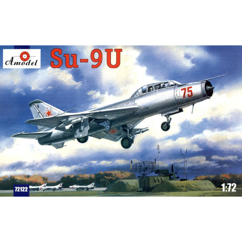 Su-9U Soviet training aircraft Scale 1:72 Amodel AMO72122 Plastic Airplane Model Kit