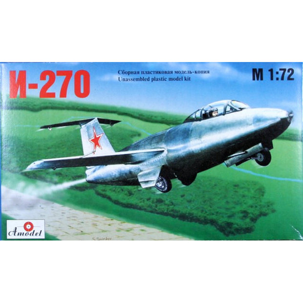 I-270 Soviet interceptor Scale 1:72 Amodel AMO7212 Plastic Airplane Model Kit