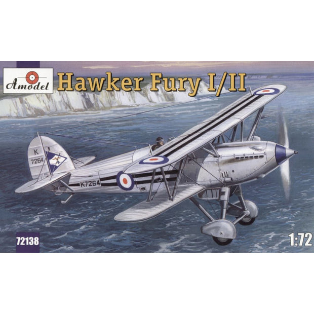 Hawker Fury I/II USAF fighter Scale 1:72 Amodel AMO72138 Scale Airplane Model Kit
