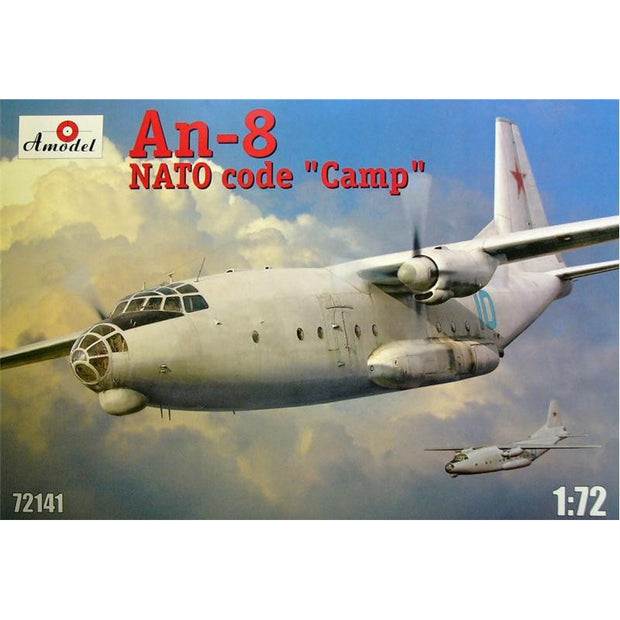 Antonov An-8 Scale 1:72 Amodel AMO72141-01 Scale Airplane Model Kit