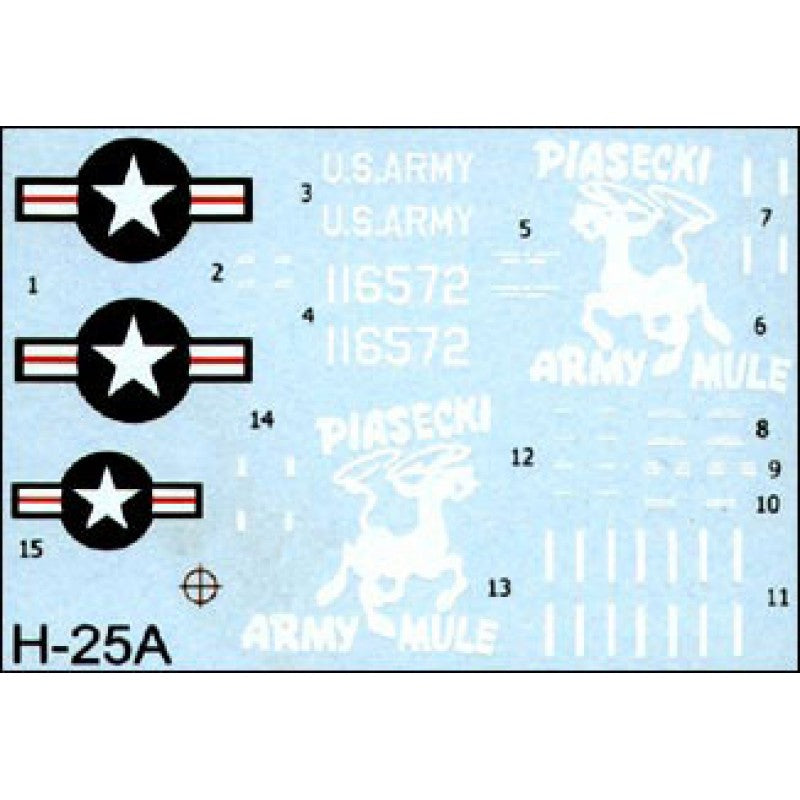 H-25A 'Army Mule' USAF helicopter Scale 1:72 Amodel AMO72147 Plastic Helicopter Model Kit