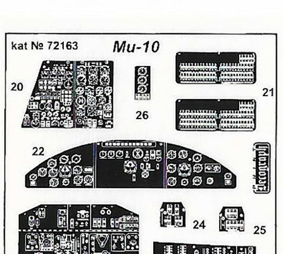 Mil Mi-10 Scale 1:72 Amodel AMO72172 Plastic Helicopter Model Kit