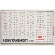 X-20M (AS-3 Kangaroo) Soviet guided missile Scale 1:72 Amodel AMO72177 Plastic Airplane Model Kit