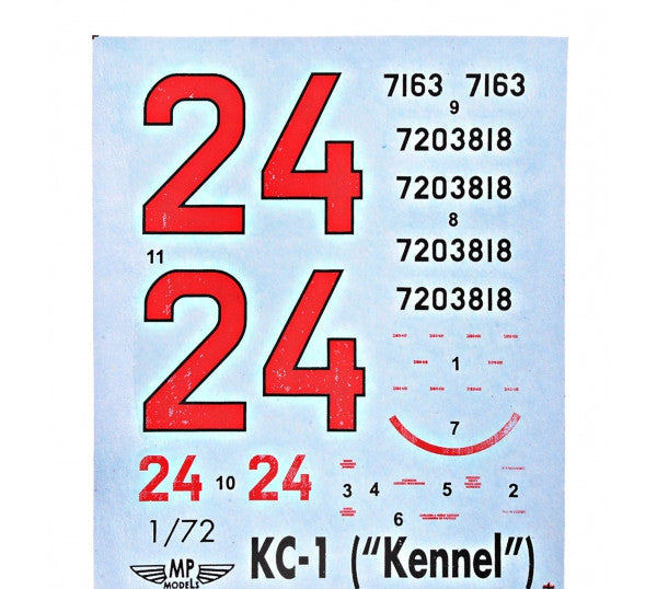 KS-1 / KRM-1 Soviet guided missile Scale 1:72 Amodel AMO72178 Plastic Airplane Model Kit