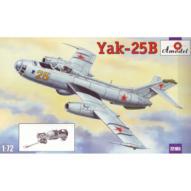Yakovlev Yak-25B Scale 1:72 Amodel AMO72185 Scale Airplane Model Kit