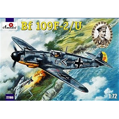 Messerschmitt Bf-109F-2/U Scale 1:72 Amodel AMO72186 Scale Airplane Model Kit