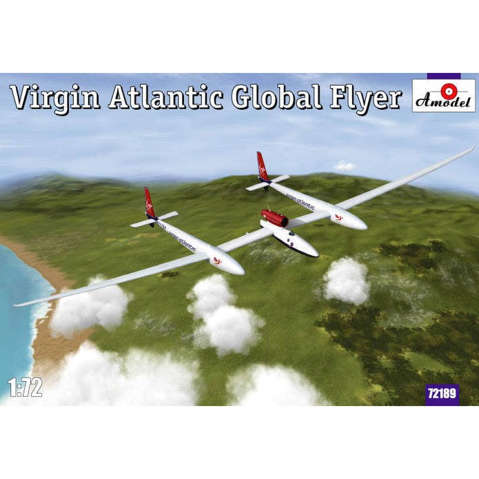 Virgin Atlantic Global Flyer Scale 1:72 Amodel AMO72189 Plastic Airplane Model Kit