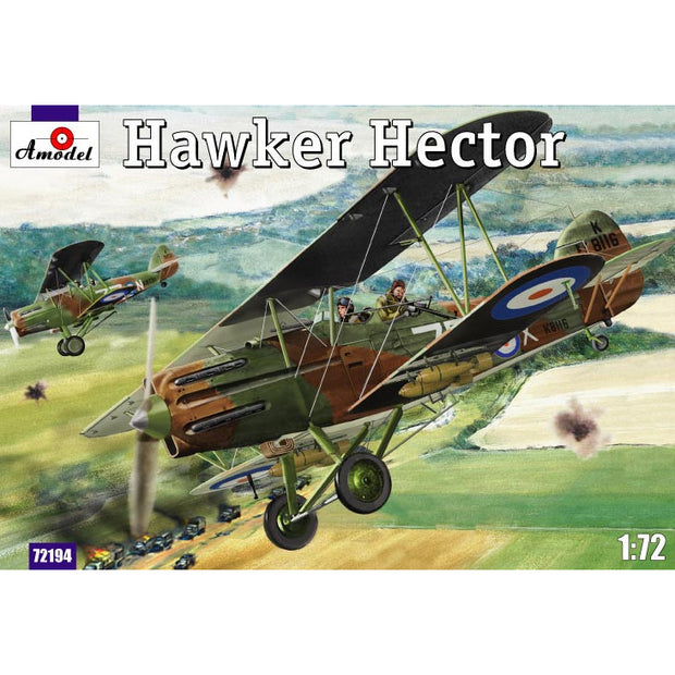 Hawker Hector Scale 1:72 Amodel AMO72194 Plastic Airplane Model Kit