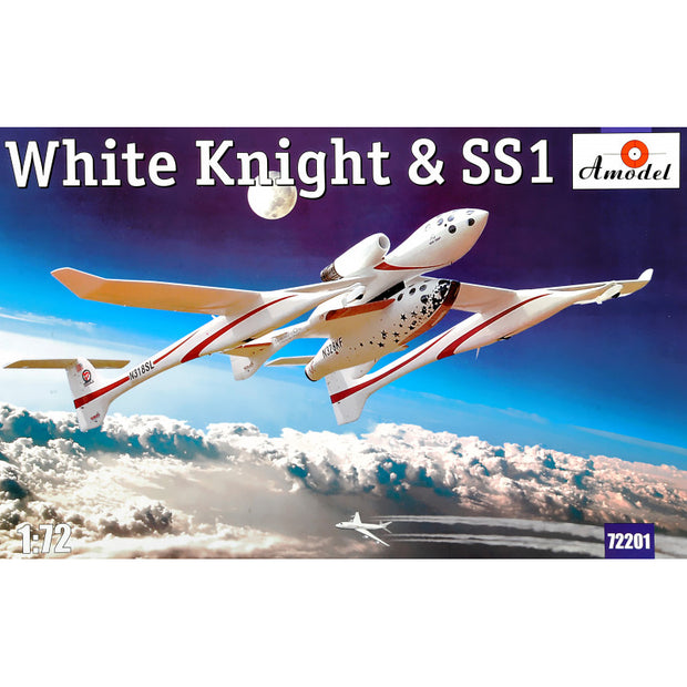 White Knight & SS1 Scale 1:72 Amodel AMO72201 Plastic Airplane Model Kit