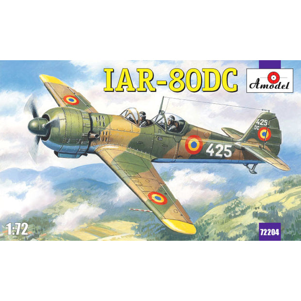 IAR-80DC Romanian training aircraft Scale 1:72 Amodel AMO72204 Plastic Airplane Model Kit