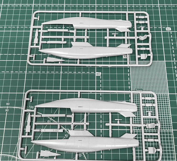 Aicraft '5-1' & '5-2' Scale 1:72 Amodel AMO72206 Plastic Airplane Model Kit