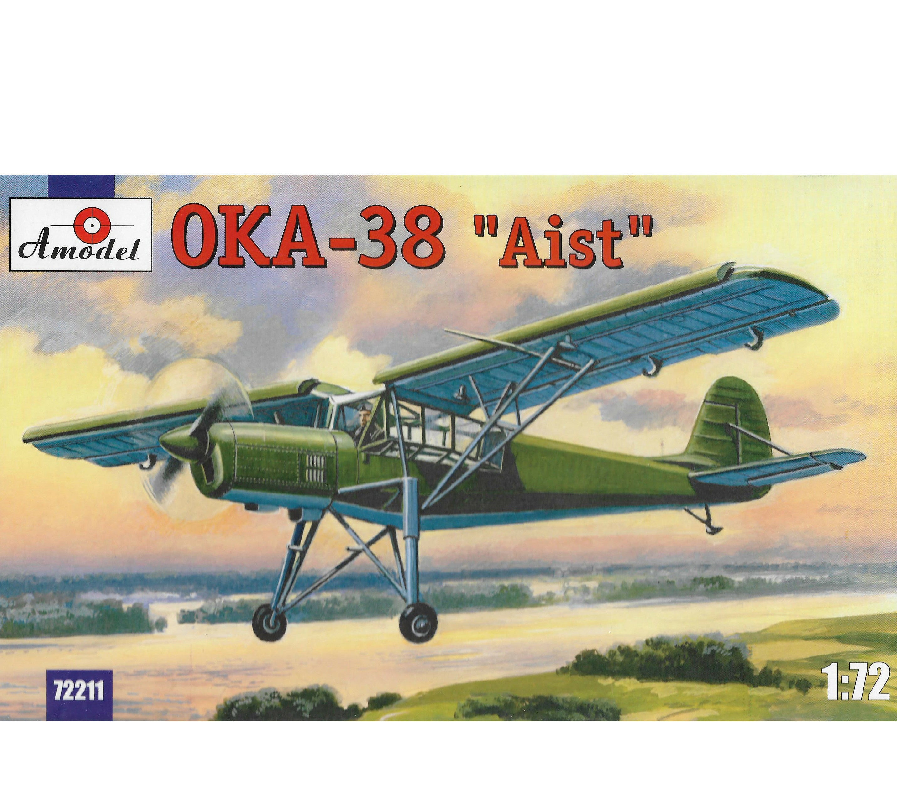 Antonov OKA-38 'Aist' Scale 1:72 Amodel AMO72211 Scale Airplane Model Kit