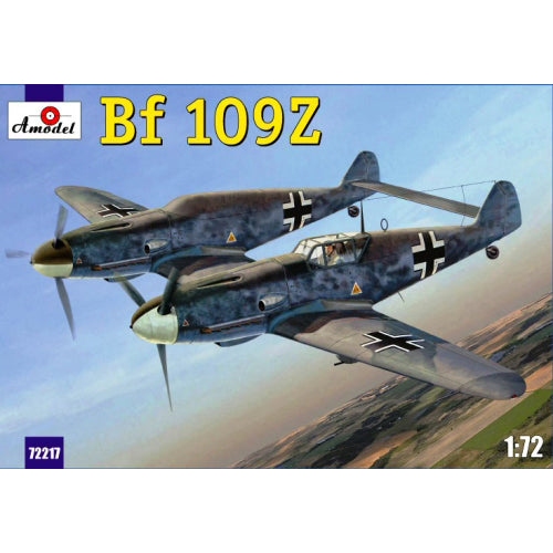 Messerschmitt Bf-109Z Scale 1:72 Amodel AMO72217 Plastic Airplane Model Kit