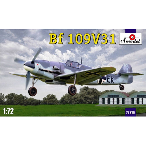 Messerschmitt Bf-109V31 Scale 1:72 Amodel AMO72219 Plastic Airplane Model Kit