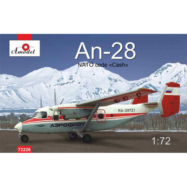 Antonov An-28 Polar Scale 1:72 Amodel AMO72226 Plastic Airplane Model Kit