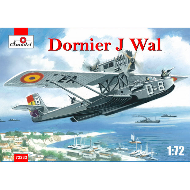Dornier J Wal, Spain War Scale 1:72 Amodel AMO72233 Plastic Airplane Model Kit