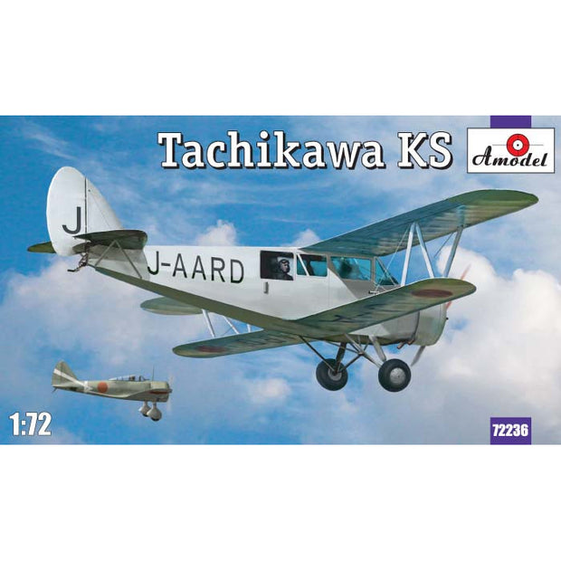 Tachikawa KS Scale 1:72 Amodel AMO72236 Plastic Airplane Model Kit