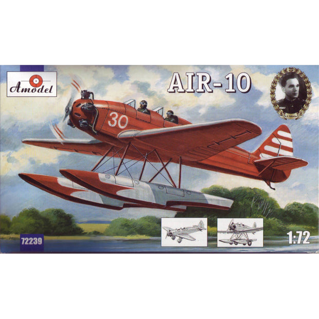 Yakovlev AIR-10 Scale 1:72 Amodel AMO72239 Plastic Airplane Model Kit
