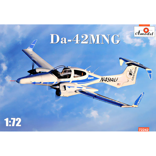Light multipurpose aircraft Da-42MNG Scale 1:72 Amodel AMO72242 Plastic Airplane Model Kit