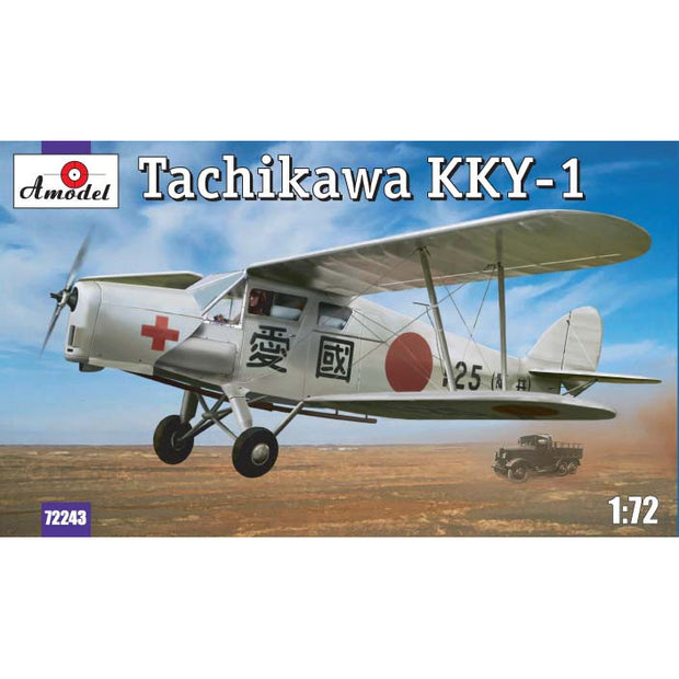 Tachikawa KKY-1 Scale 1:72 Amodel AMO72243 Plastic Airplane Model Kit