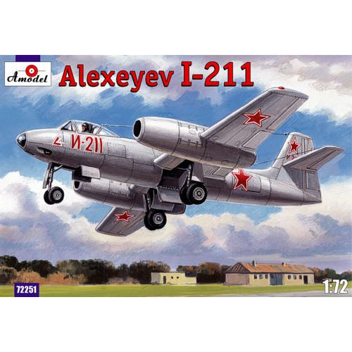 Alexeyev I-211 Scale 1:72 Amodel AMO72251 Plastic Airplane Model Kit