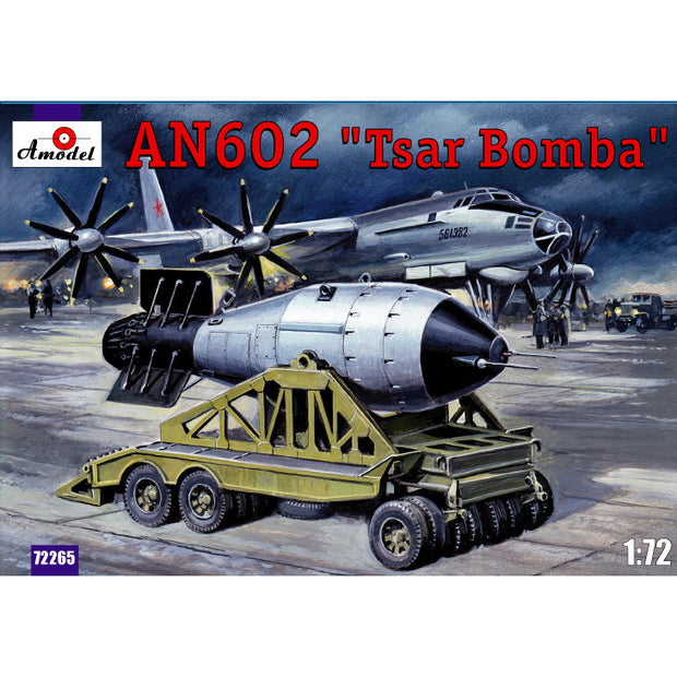 AN602 "Tsar Bomba" Scale 1:72 Amodel AMO72265 Plastic Airplane Model Kit
