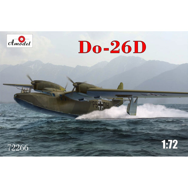 hydroplane Dornier Do-26D Scale 1:72 Amodel AMO72266 Plastic Airplane Model Kit