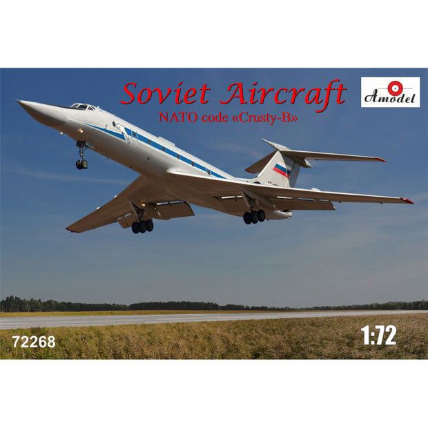 Tupolev Tu-134UBL Scale 1:72 Amodel AMO72268 Plastic Airplane Model Kit