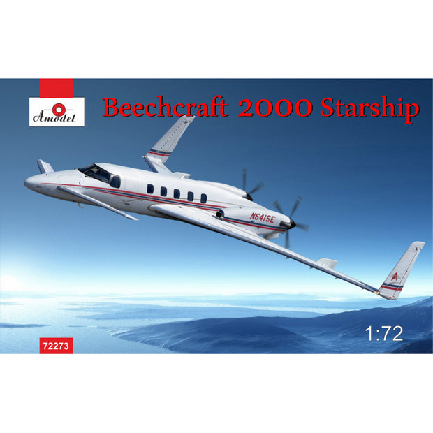 Beechcraft 2000 Starship N641SE Scale 1:72 Amodel AMO72273 Plastic Model Kit