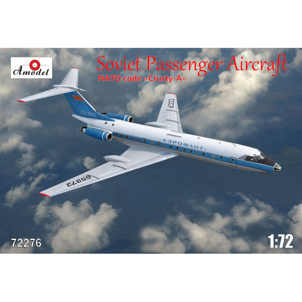 Tupolev Tu-134 Aeroflot airlines Scale 1:72 Amodel AMO72276 Plastic Model Kit
