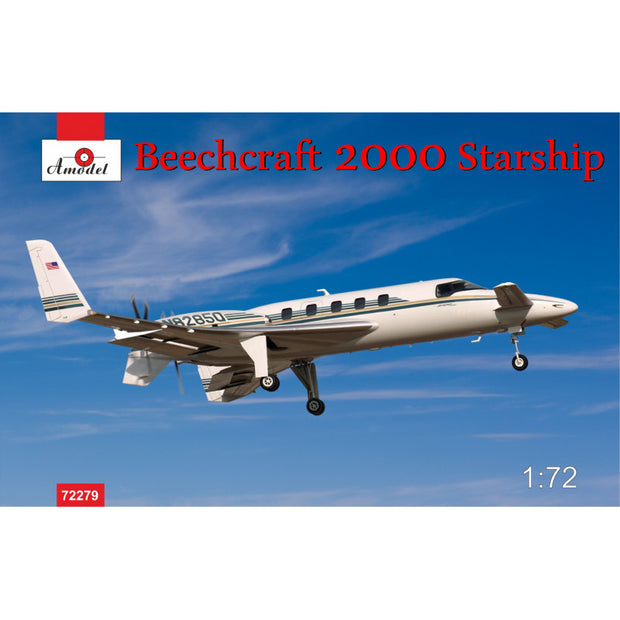 Beechcraft 2000 Starship №82850 Scale 1:72 Amodel AMO72279 Plastic Model Kit