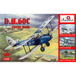 Biplane de Havilland DH.60C Cirrus Moth Scale 1/72 Amodel AMO72280 Plastic Model Kit