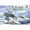 de Havilland DH.60G Gipsy Moth Scale 1:72 Amodel AMO72286 Plastic Airplane Model Kit
