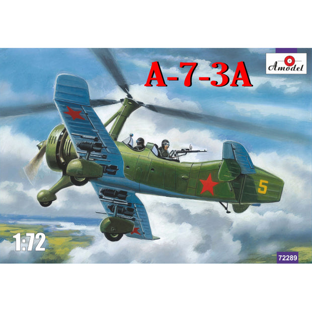 A-7-3A Soviet autogiro Scale 1:72 Amodel AMO72289 Plastic Airplane Model Kit
